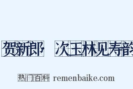 贺新郎·次玉林见寿韵是什么意思的图片